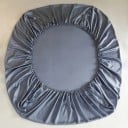 Hedvábné napínacie prestieradlo 160 x 200 x 30 cm 100% morušové hodváb Luxusné prestieradlo na matrac Elastická guma po obvode 4