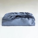 Hedvábné napínó lepedő King size 198,12 × 203,2 × 30,48 cm Természetes eperfa selyem Luxusos lepedő matracra Rugalmas 5