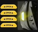 Heijastavat auton tarrat 4 kpl. 6