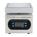 Heizstation 100 × 100 mm Mikroprozessorgesteuerte Heizplatte 0–400 °C 350 W Gleichmäßige Erwärmung LED-Display Einstellbare Temperatur 220 V 2