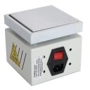 Heizstation 100 × 100 mm Mikroprozessorgesteuerte Heizplatte 0–400 °C 350 W Gleichmäßige Erwärmung LED-Display Einstellbare Temperatur 220 V 3