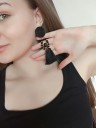 Helmikorvakorut hapsuilla J3206 6