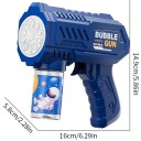 Helt automatisk bubblapistol barnleksak plastset för utomhusspel och fester säker för barn färgglad 2