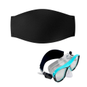Hengityssuojainmaskin hihnan pehmuste 19 x 10 cm Neopreeninen suojus silmälasihihnalle Suojapeite pään takaosalle sukellukseen ja snorklaamiseen 1