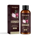 Heogoa champô de biotina 3 em 1 100 ml Extratos vegetais cebola vermelha óleo de sementes negras cuidado do couro cabeludo contra caspa crescimento do cabelo 3