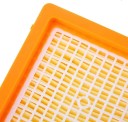 HEPA filtr 160×100×50 mm beżowo-pomarańczowy do KÄRCHER MV4 MV5 MV6 WD4 WD5 WD6 filtr zapasowy do odkurzacza do mokrego i suchego odkurzania 4