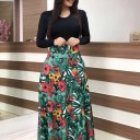 Herbstliches Boho-Kleid für Damen 9