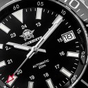 Heren automatische duikhorloges met datum Waterdicht 200 m Saffierglas Keramische lunette Behuizing 42,6 mm Roestvrij staal 316L Voor duiken 6