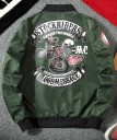 Heren bomberjack met print 6
