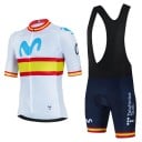 Heren fietset – shirt met korte mouwen en bretelshort, ademend en sneldrogend 2