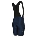 Heren fietsshorts met bretels elastisch ademend polyester elastan korte uitvoering voor weg- en recreatiefietsen 4