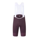 Heren fietsshorts met bretels ergonomische snit elastisch polyester elastaan met fietsinleg voor racefietsen 1