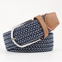 Heren gebreide riem L257 37