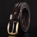 Heren gebreide riem L335 4