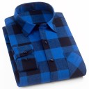 Heren geruit overhemd F414 16