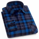 Heren geruit overhemd F414 19