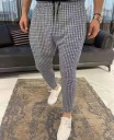 Heren geruite broek F1386 11