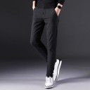 Heren geruite broek F1586 3