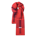 Heren geruite sjaal 180 cm Warme zachte accessoire voor de winter Elegante heren sjaal van polyester en acryl Stijlvolle wintermode accessoire 5