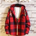 Heren geruite sweatshirt F95 3