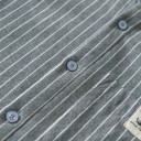 Heren gestreept overhemd F789 4