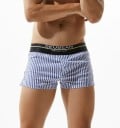 Heren gestreepte shorts Katoen 4