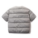 Heren gewatteerde vest met ritssluiting en ritszakken polyester voor dagelijks gebruik, wandelen en buitenactiviteiten 4