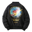 Heren herfst bomberjack F1237 1