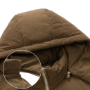 Heren herfst- en winterjas Met afneembare capuchon Winddichte voering Ritssluiting Praktische zakken Katoenen voering Polyester uitvoering 4