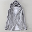 Heren hoodie met capuchon F485 4
