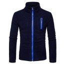 Heren hoodie met rits F124 5