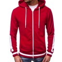 Heren hoodie met rits F14 2