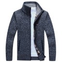 Heren hoodie met rits F149 3