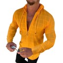 Heren hoodie met rits F151 7