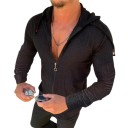 Heren hoodie met rits F151 3