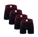 Heren lange boxershorts - 4 stuks A1717 3
