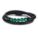 Heren leren armband H252 6