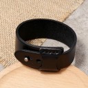 Heren leren armband H425 4