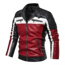Heren leren jas A2645 6
