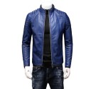 Heren leren jas F1103 1