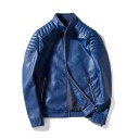 Heren leren jas F1103 4