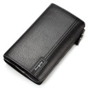 Heren leren portemonnee groot M654 1