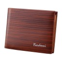 Heren leren portemonnee M418 6