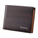 Heren leren portemonnee M418 7