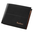 Heren leren portemonnee M418 4