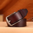 Heren leren riem L258 4