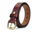 Heren leren riem L287 3