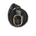 Heren leren riem L287 19