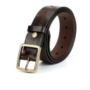 Heren leren riem L287 10