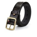 Heren leren riem L287 13
